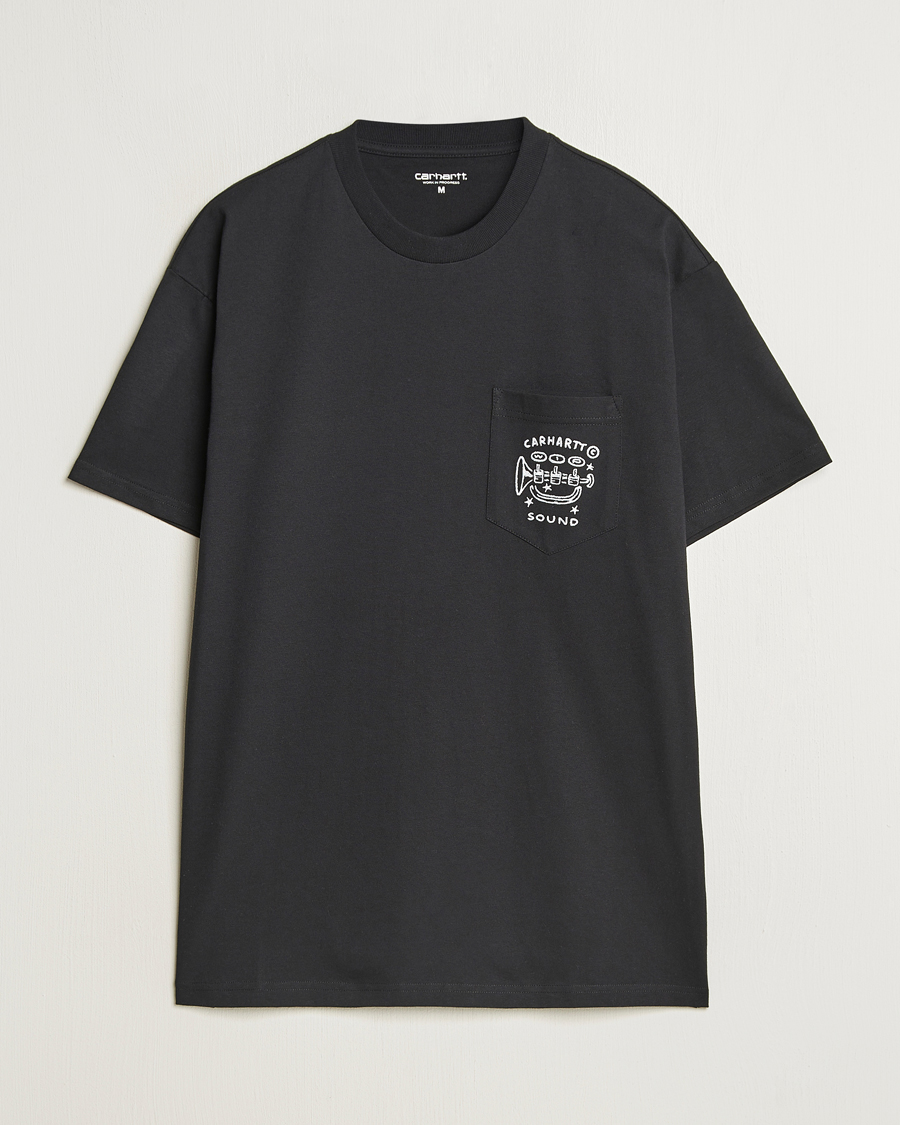 Men | T-Shirts | Carhartt WIP | Fragment Pocket T-Shirt Black