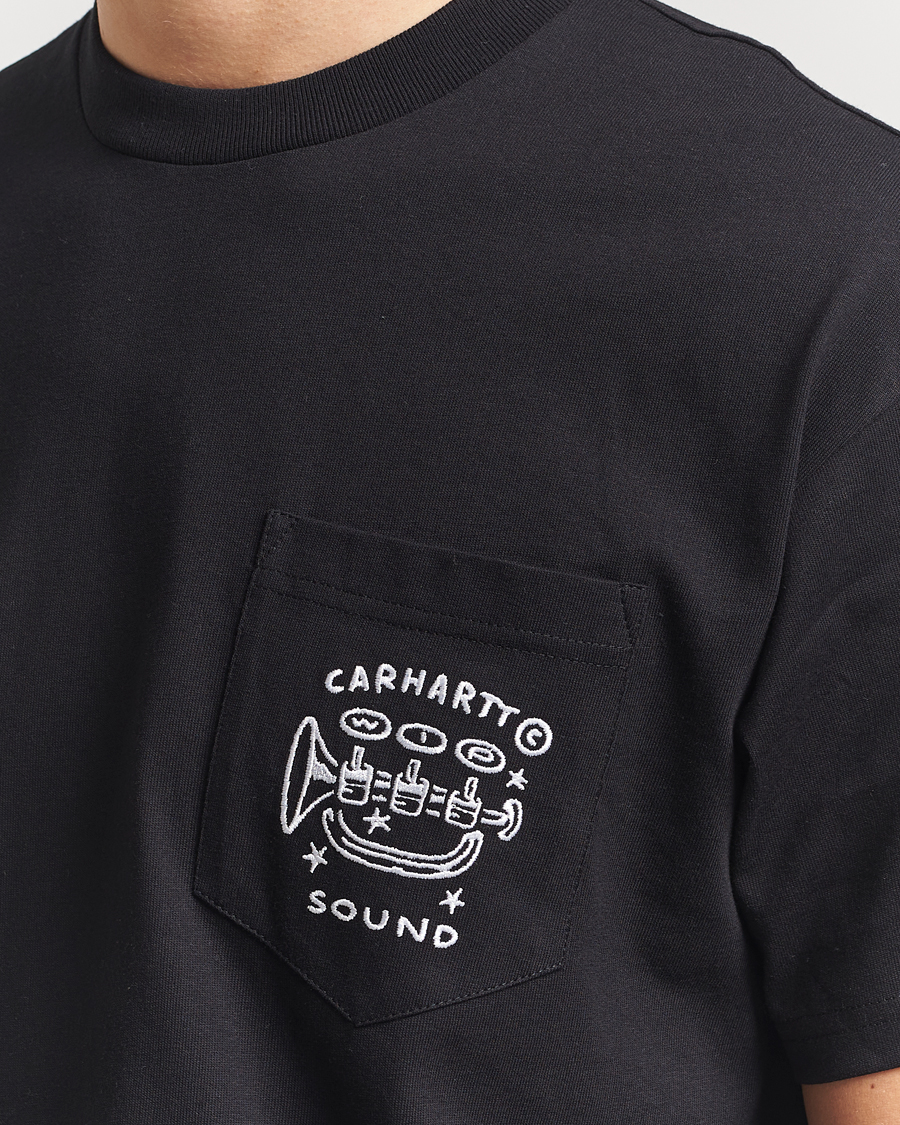 Men | T-Shirts | Carhartt WIP | Fragment Pocket T-Shirt Black