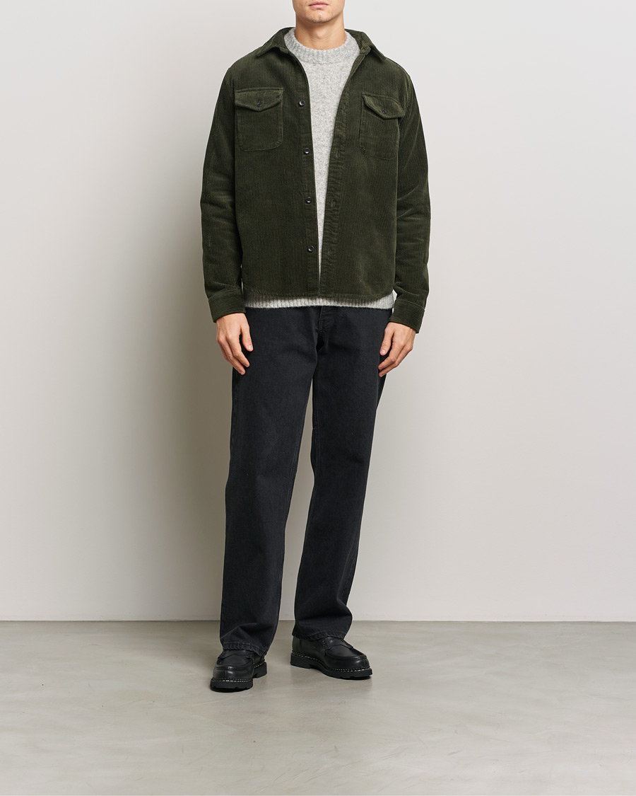 Men | Shirts | LES DEUX | Kody Heavy Corduroy Overshirt Rosin