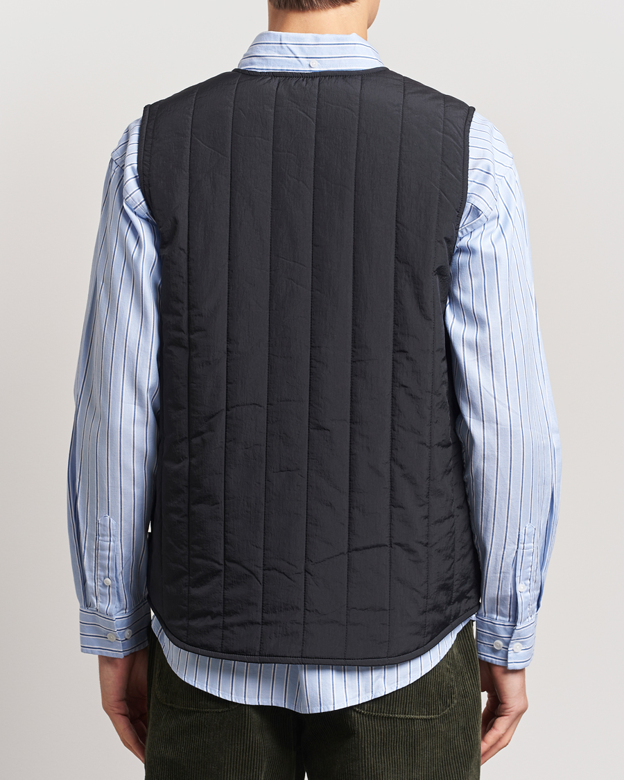 Men | Coats & Jackets | LES DEUX | Martin Nylon Paded Vest Black