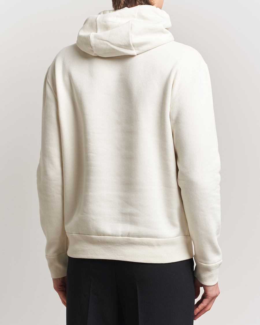 Men | Sweaters & Knitwear | Ralph Lauren Purple Label | Luxury Fleece Bear Hoodie Cream