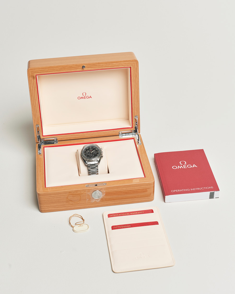 Men | Omega Pre-Owned Speedmaster Broad Arrow1957 Co-axial Silver | Omega Pre-Owned | Speedmaster Broad Arrow1957 Co-axial Silver