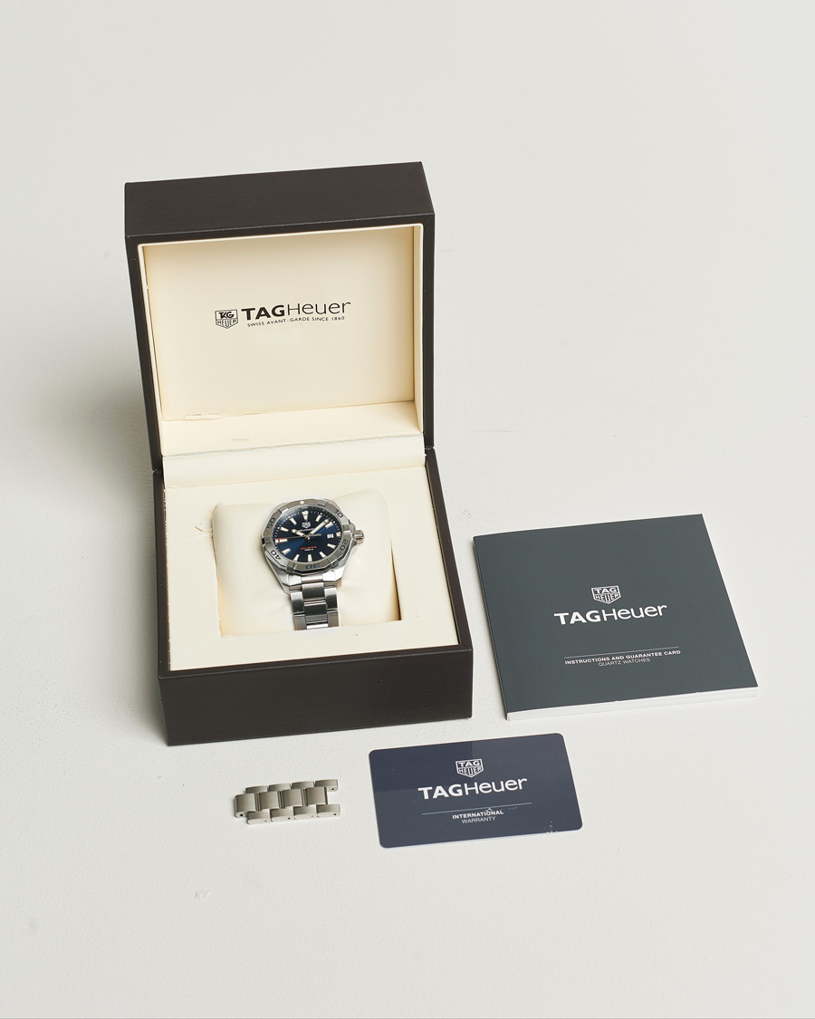 Men | Tag Heuer Pre-Owned Aquaracer 300M WBD112 Silver | Tag Heuer Pre-Owned | Aquaracer 300M WBD112 Silver