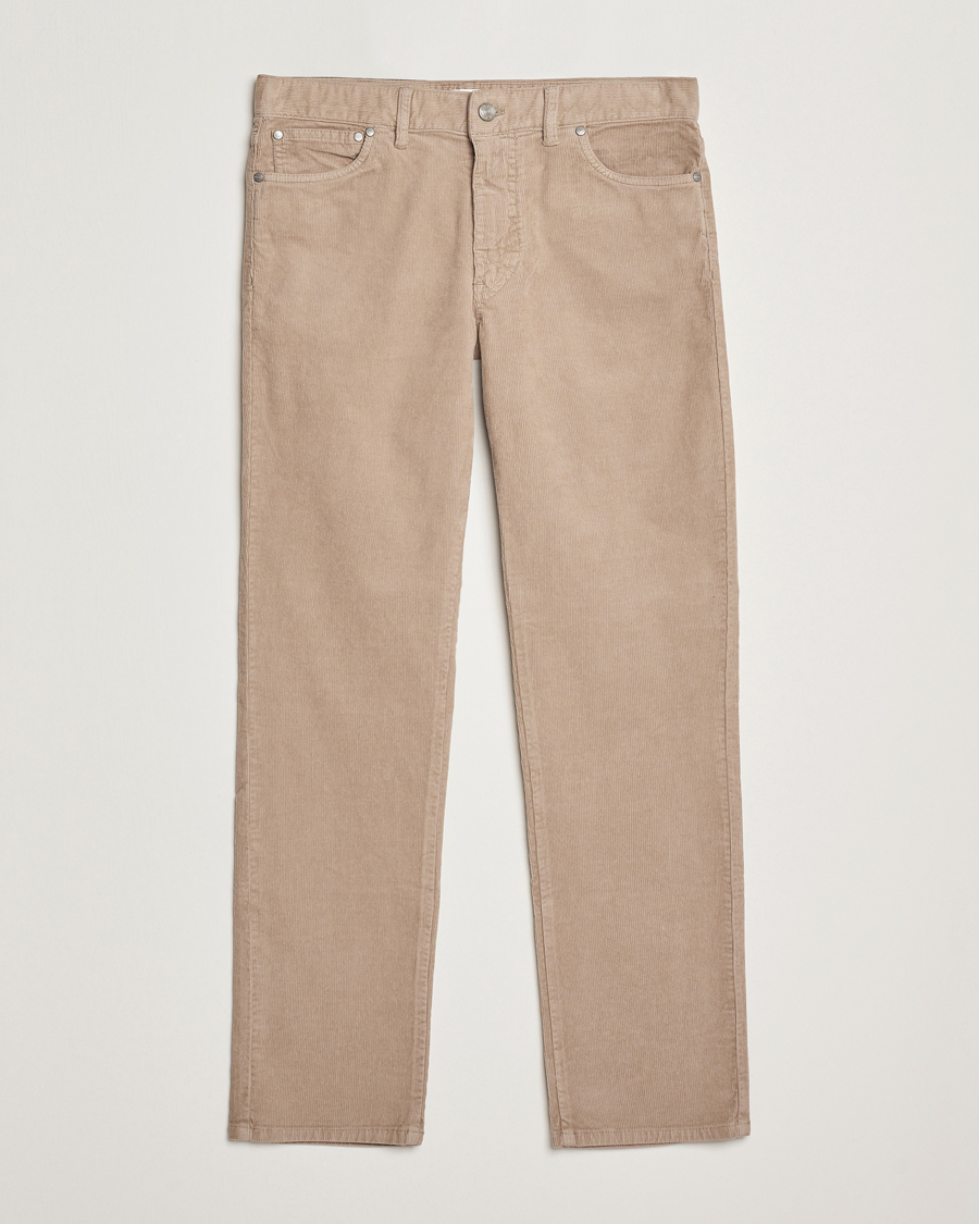 Men | Trousers | NN07 | Tony Corduroy 5-Pocket Pants Timber Wolf