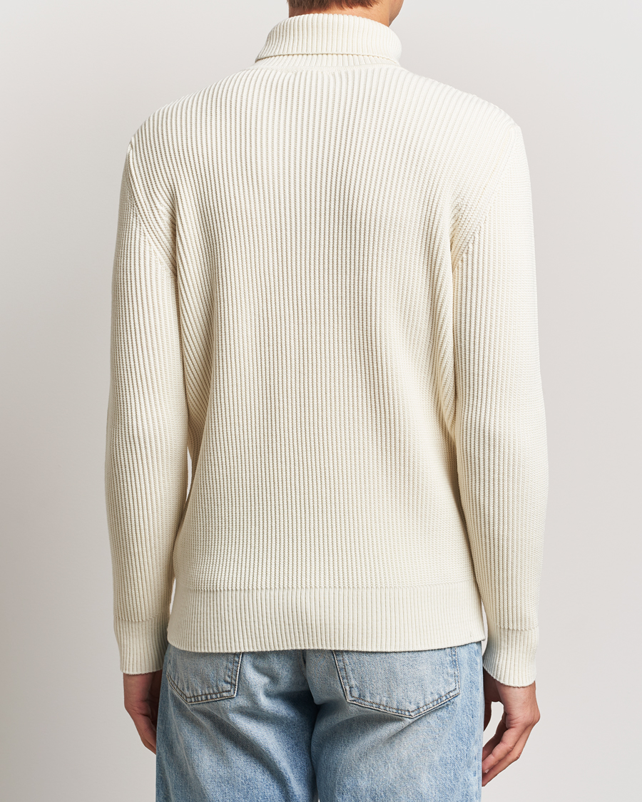 Men | Sweaters & Knitwear | S.N.S. Herning | Fender Wool Rollneck Sweater Natural White