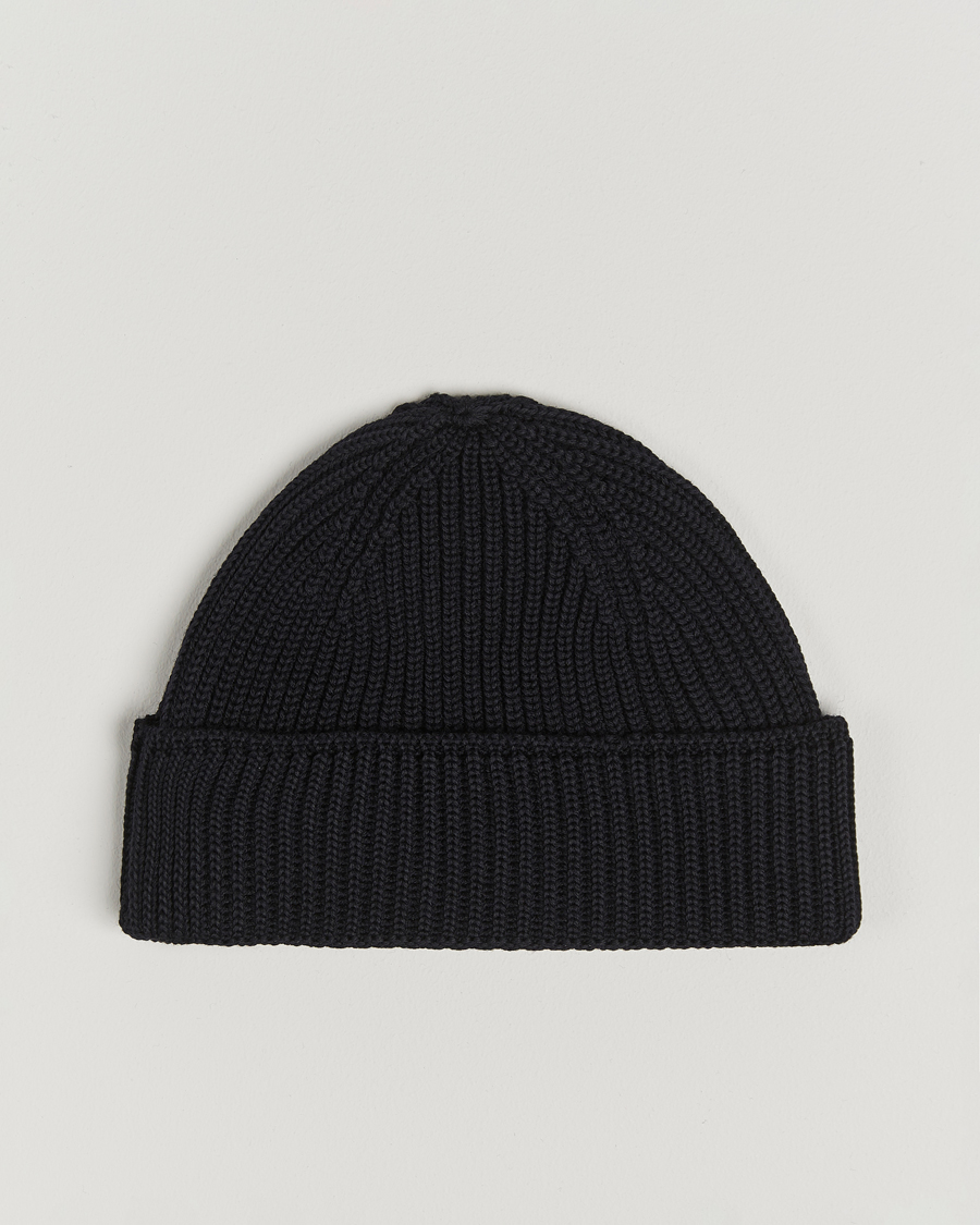 Men | Beanies | S.N.S. Herning | Fender Merino Wool Hat Navy