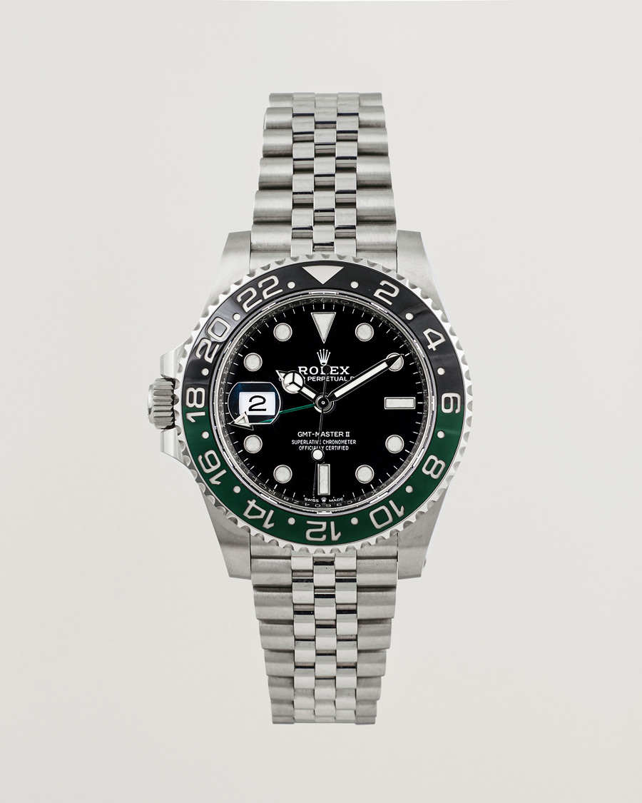Men | Rolex Pre-Owned GMT-Master II Sprite 126720VTNR Silver | Rolex Pre-Owned | GMT-Master II Sprite 126720VTNR Silver