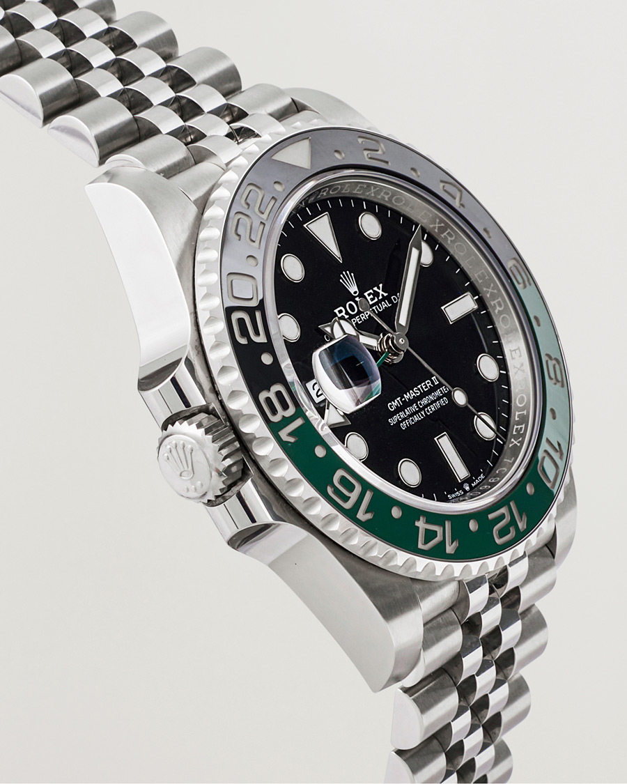 Men | Rolex Pre-Owned GMT-Master II Sprite 126720VTNR Silver | Rolex Pre-Owned | GMT-Master II Sprite 126720VTNR Silver