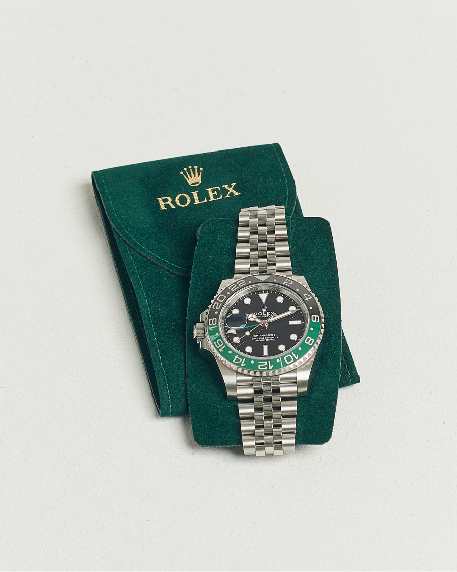 Men | Rolex Pre-Owned GMT-Master II Sprite 126720VTNR Silver | Rolex Pre-Owned | GMT-Master II Sprite 126720VTNR Silver