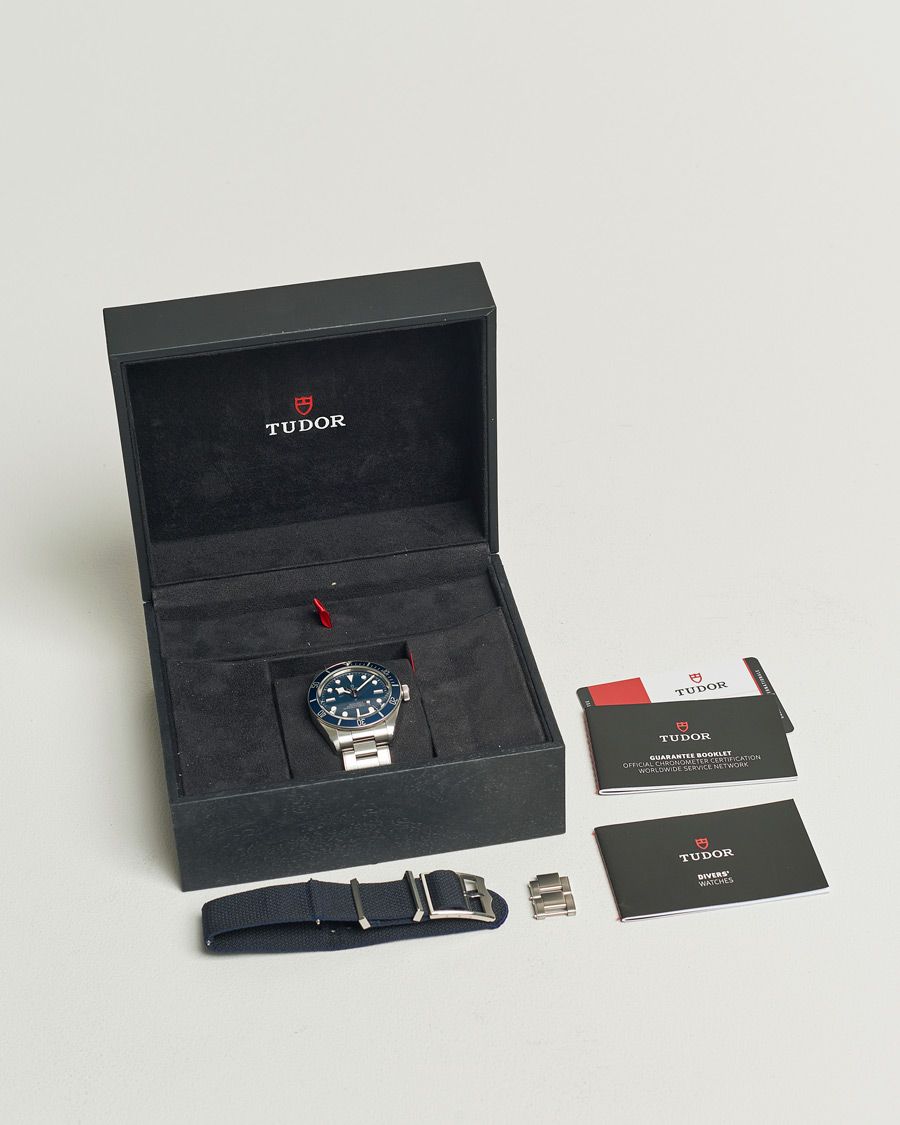 Men | Tudor Pre-Owned Black Bay Fifty-Eight 79030B Steel Blue Silver | Tudor Pre-Owned | Black Bay Fifty-Eight 79030B Steel Blue Silver