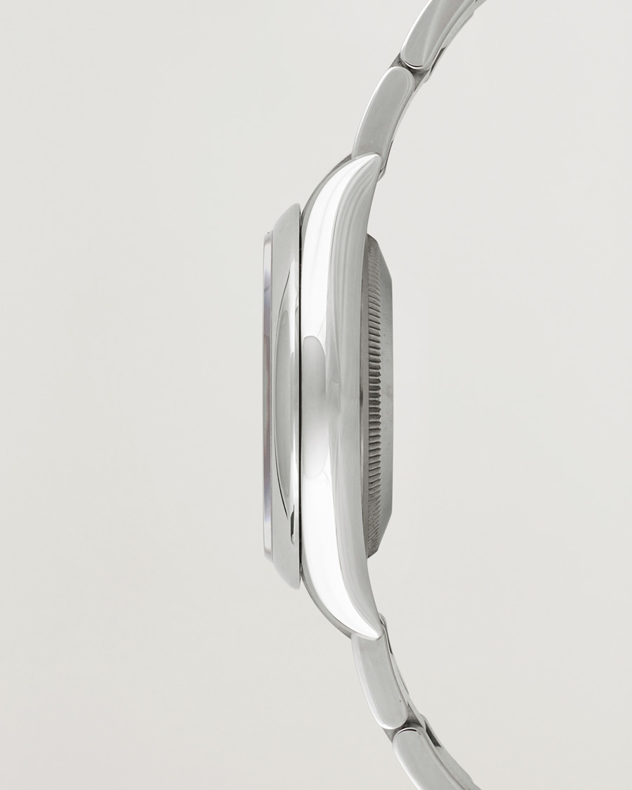 Men | Rolex Pre-Owned Oyster Perpetual 36 126000 Steel Green Silver | Rolex Pre-Owned | Oyster Perpetual 36 126000 Steel Green Silver