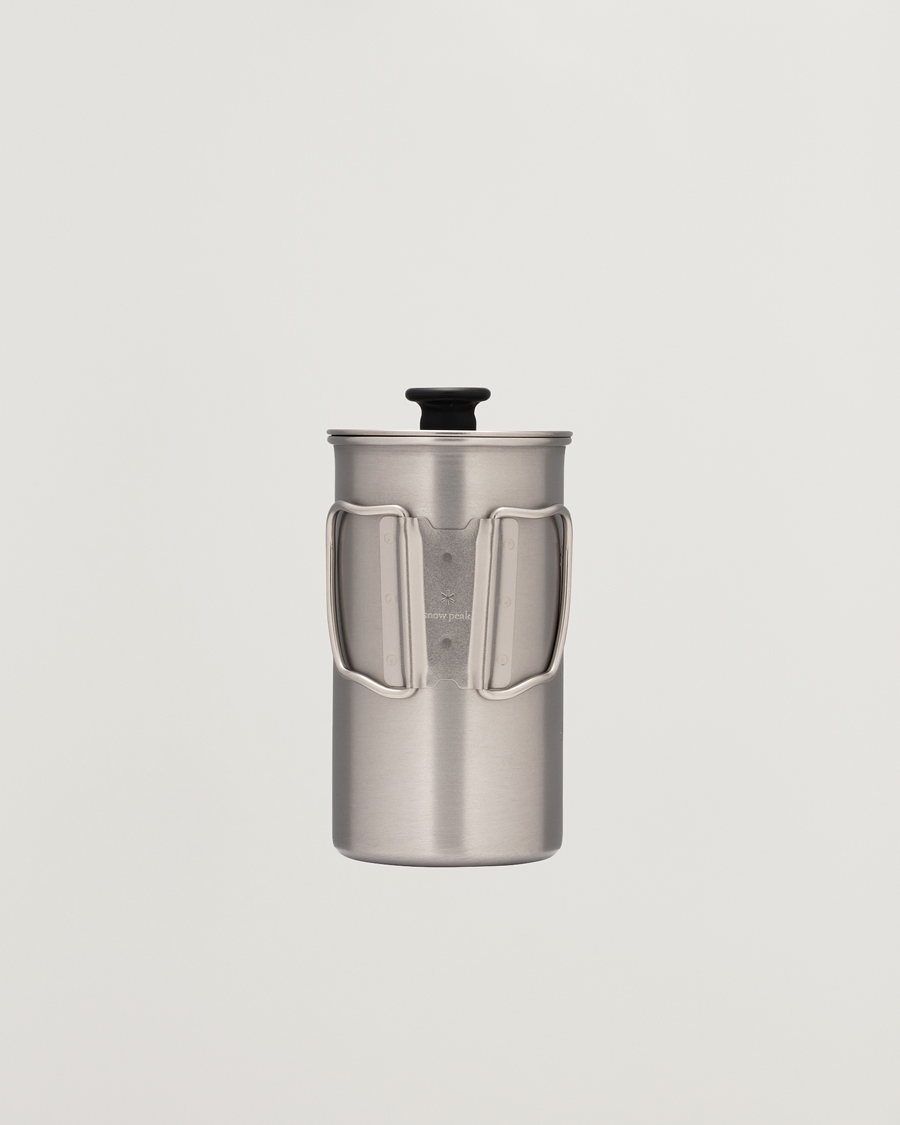 Men | Outdoor living | Snow Peak | French Press Coffee Maker Titanium