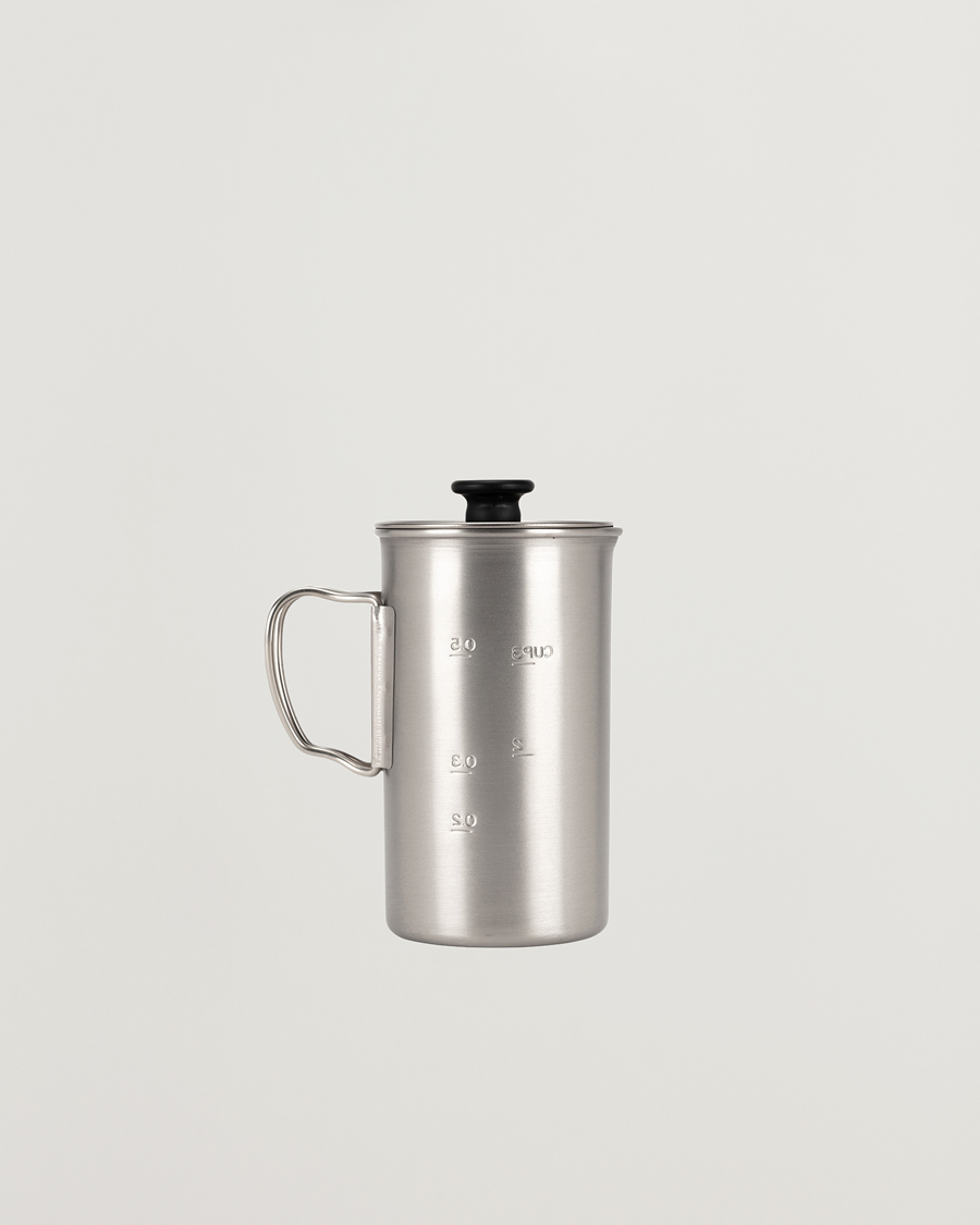 Men | Outdoor living | Snow Peak | French Press Coffee Maker Titanium