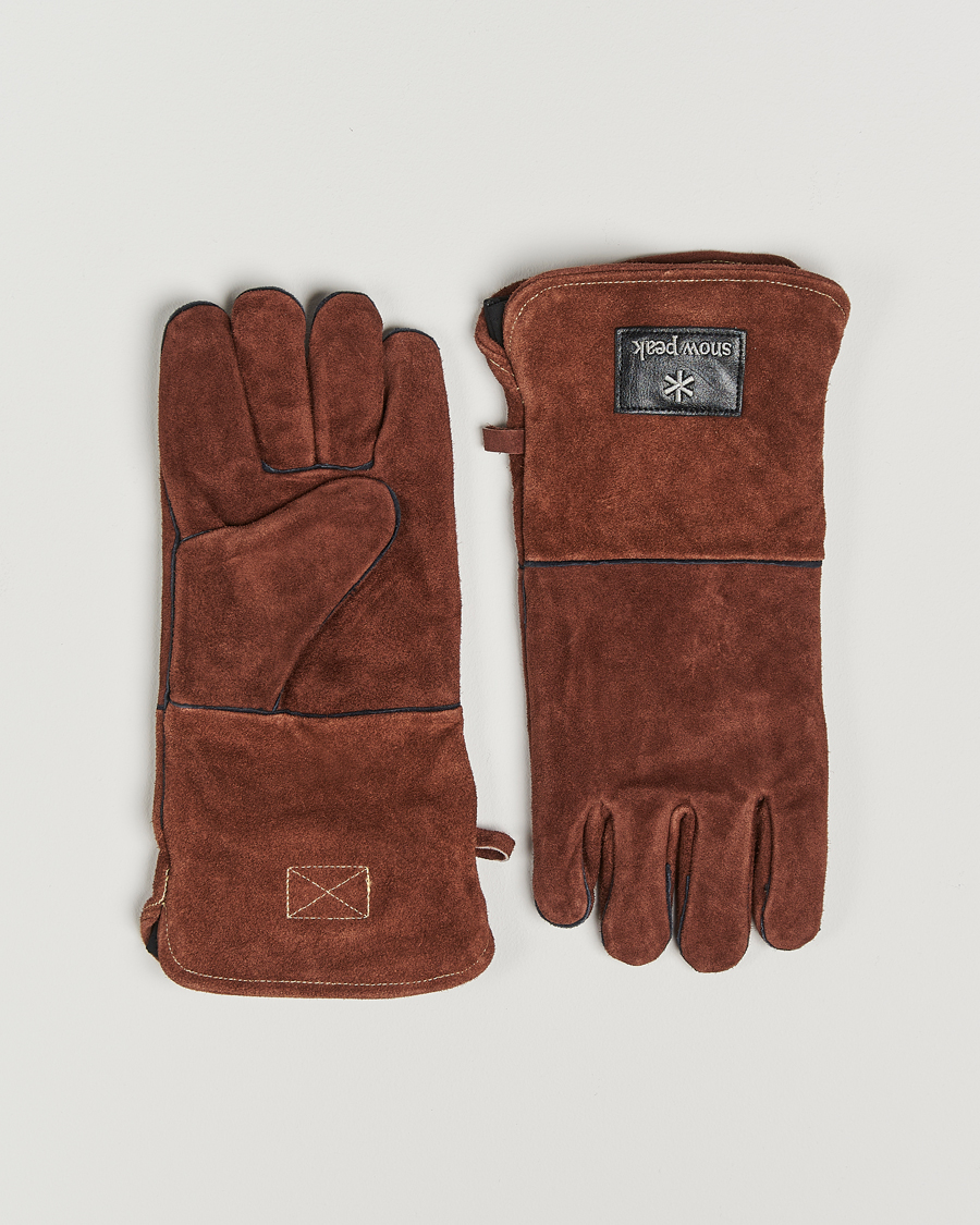 Men | Outdoor living | Snow Peak | Fireside Gloves Brown