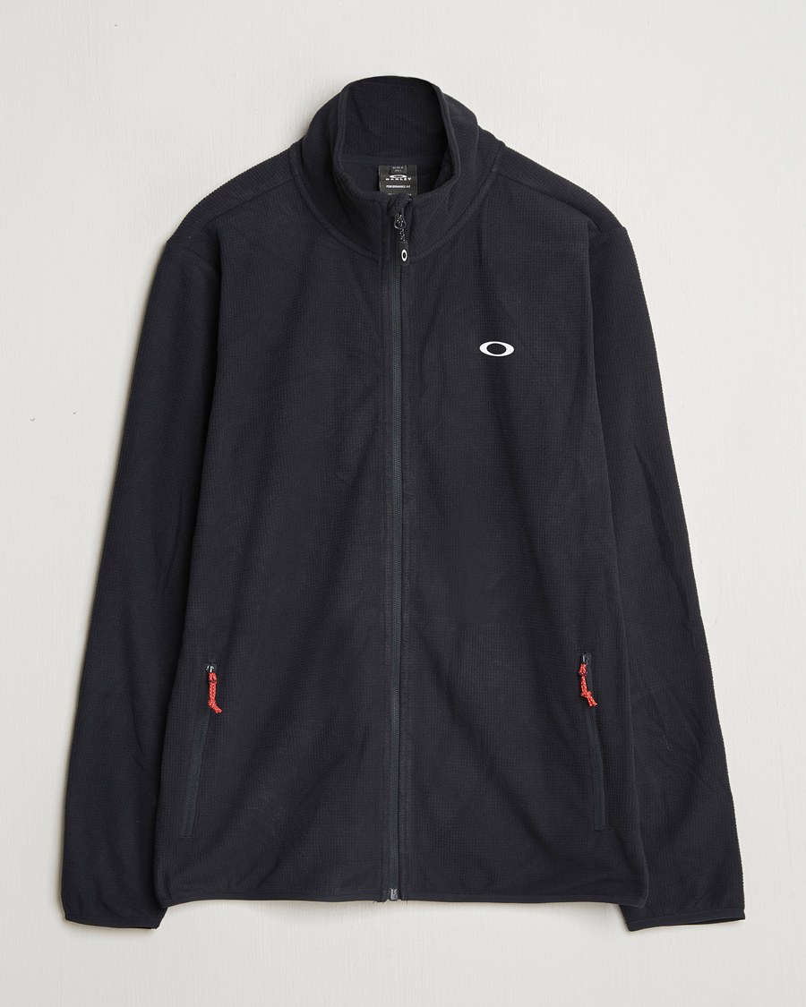 Men | Sweaters & Knitwear | Oakley | Alpine Full Zip Sweatshirt Blackout