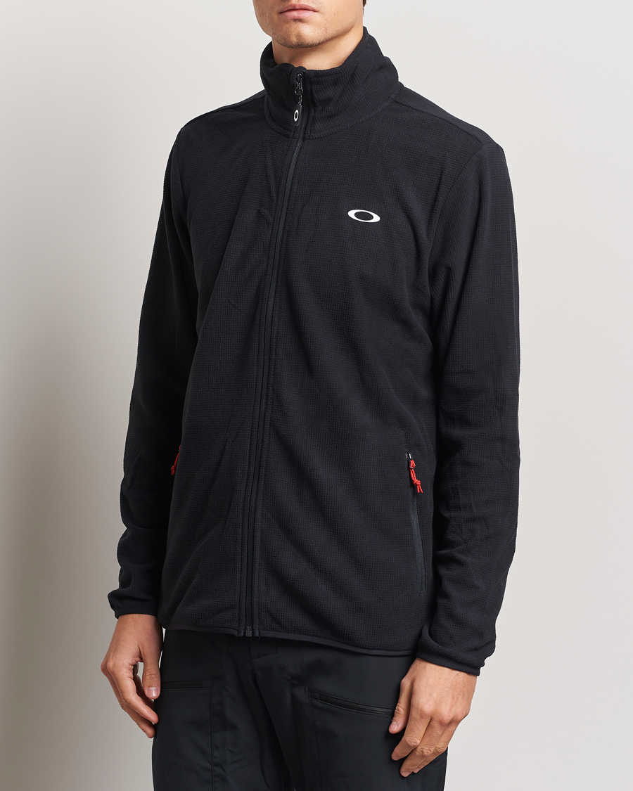 Men | Sweaters & Knitwear | Oakley | Alpine Full Zip Sweatshirt Blackout