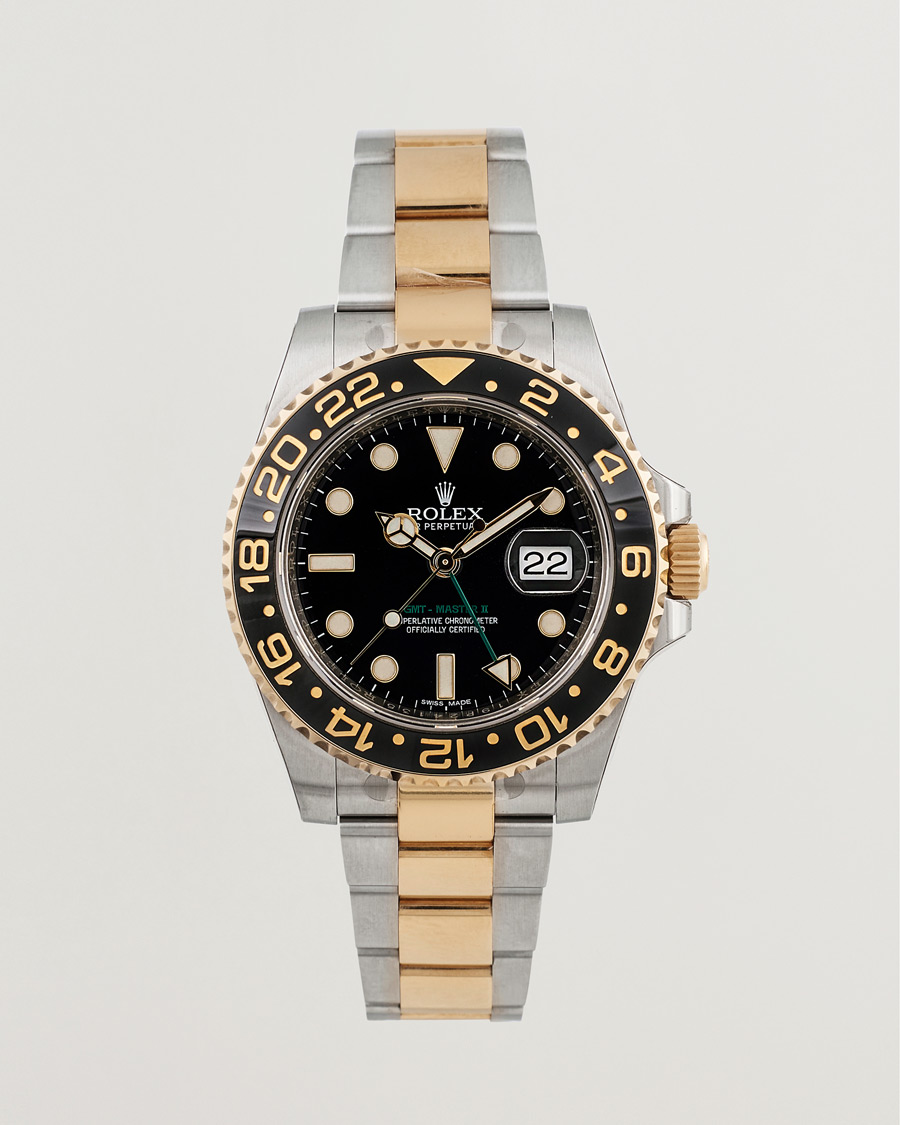 Men | Rolex Pre-Owned GMT-Master II 116713LN Silver | Rolex Pre-Owned | GMT-Master II 116713LN Silver