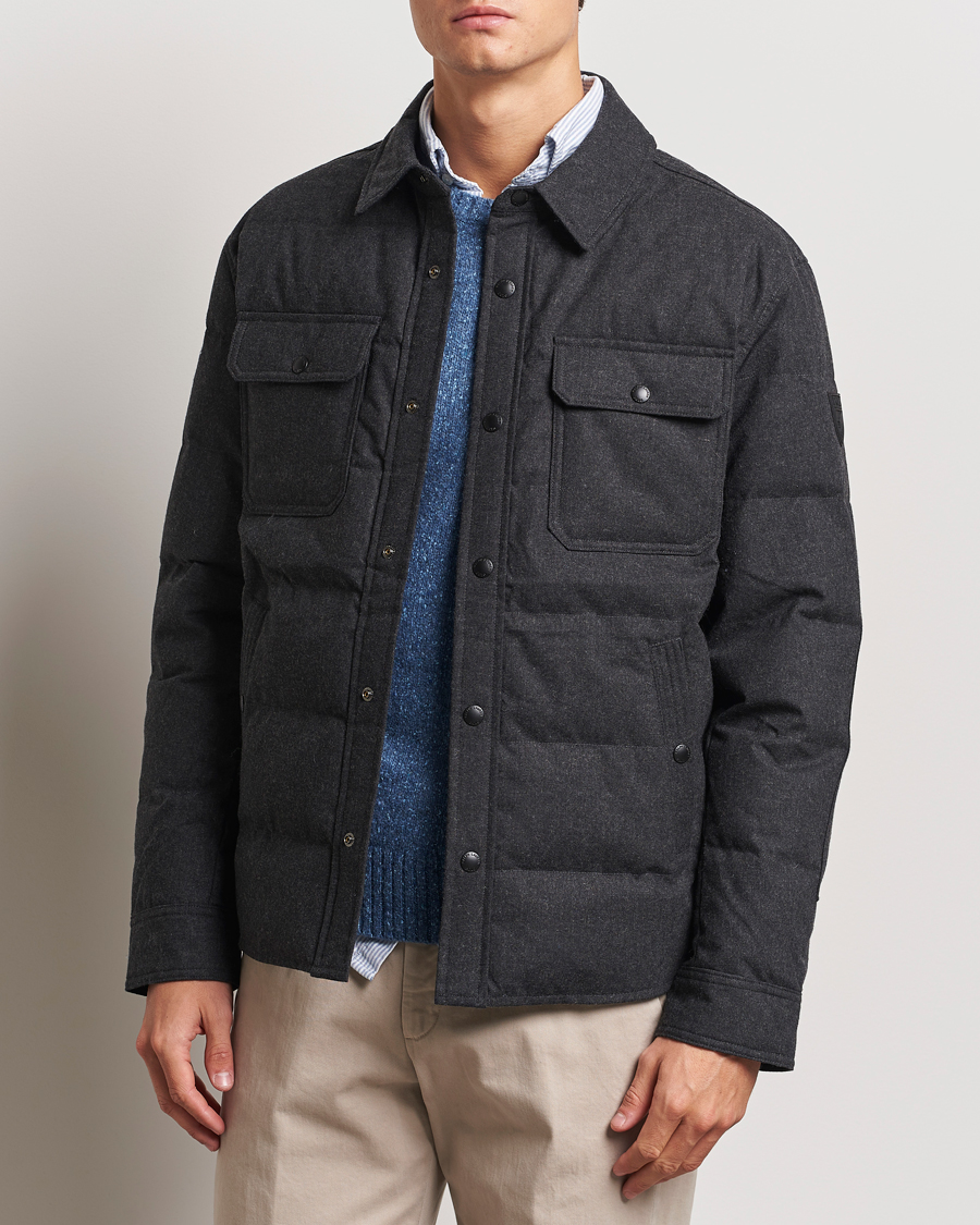 Polo Ralph Lauren Lewis Quilted Insulated Shirt Jacket Dark