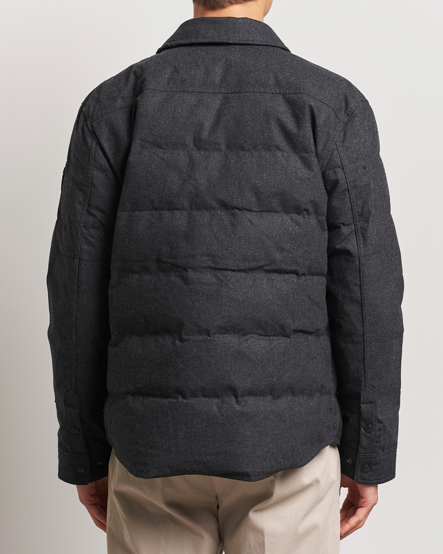 Men | Coats & Jackets | Polo Ralph Lauren | Lewis Quilted Insulated Shirt Jacket Dark Charcoal
