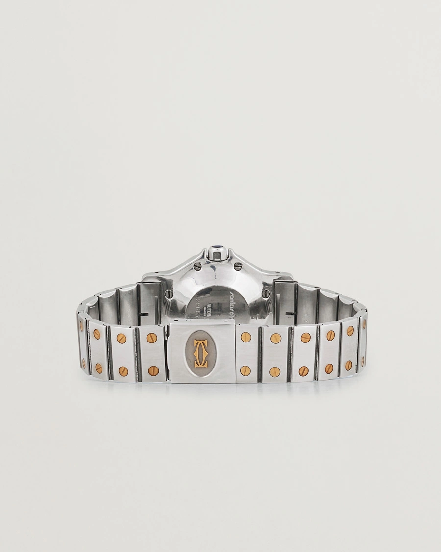 Men | Cartier Pre-Owned Santos Octagon Silver | Cartier Pre-Owned | Santos Octagon Silver