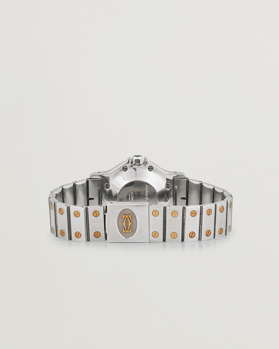 Men | Cartier Pre-Owned Santos Octagon Silver | Cartier Pre-Owned | Santos Octagon Silver