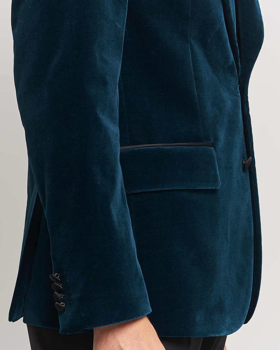 Men | Blazers | J.Lindeberg | Lenny Velvet Blazer Key Largo