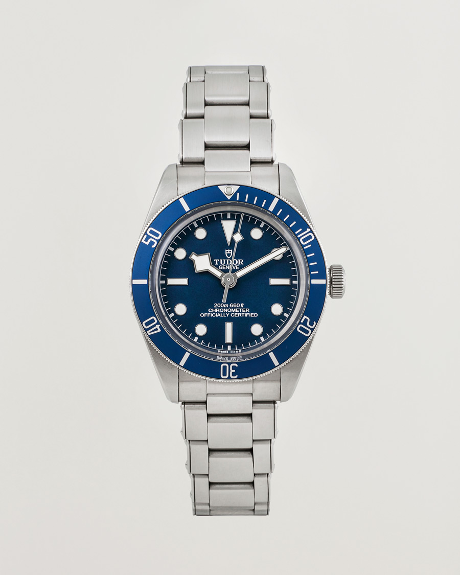 Men | Tudor Pre-Owned Black Bay Fifty-Eight 79030B Steel Blue Silver | Tudor Pre-Owned | Black Bay Fifty-Eight 79030B Steel Blue Silver