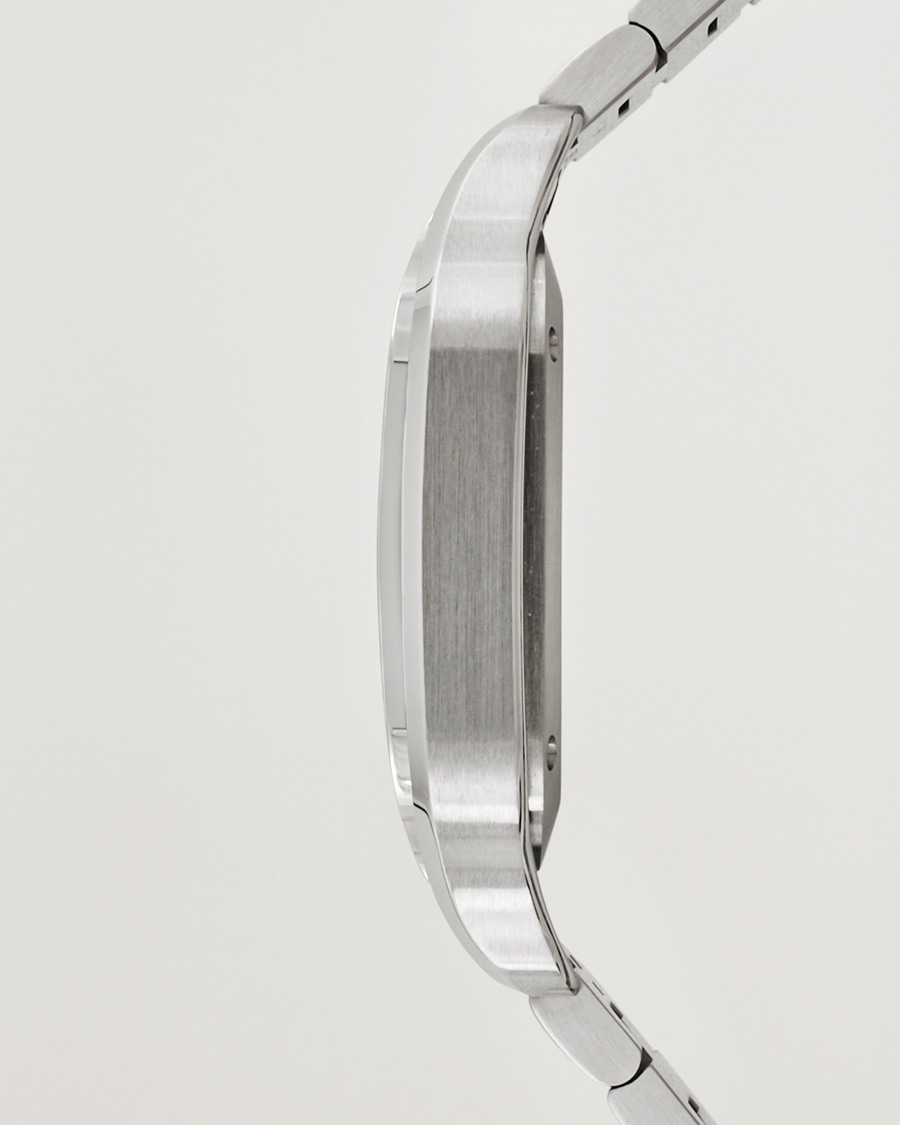 Men | Cartier Pre-Owned Santos De Cartier WSSA0029 Silver | Cartier Pre-Owned | Santos De Cartier WSSA0029 Silver