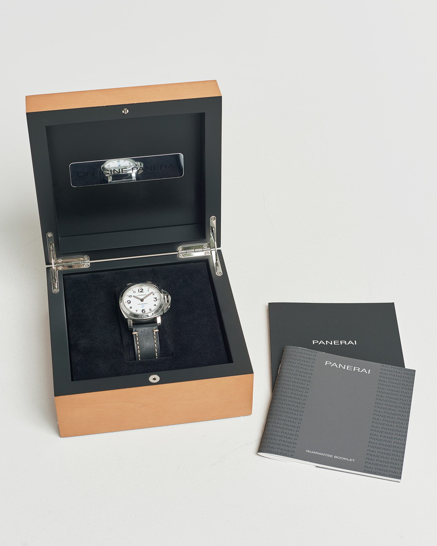 Men | Panerai Pre-Owned Luminor Base Logo Silver | Panerai Pre-Owned | Luminor Base Logo Silver
