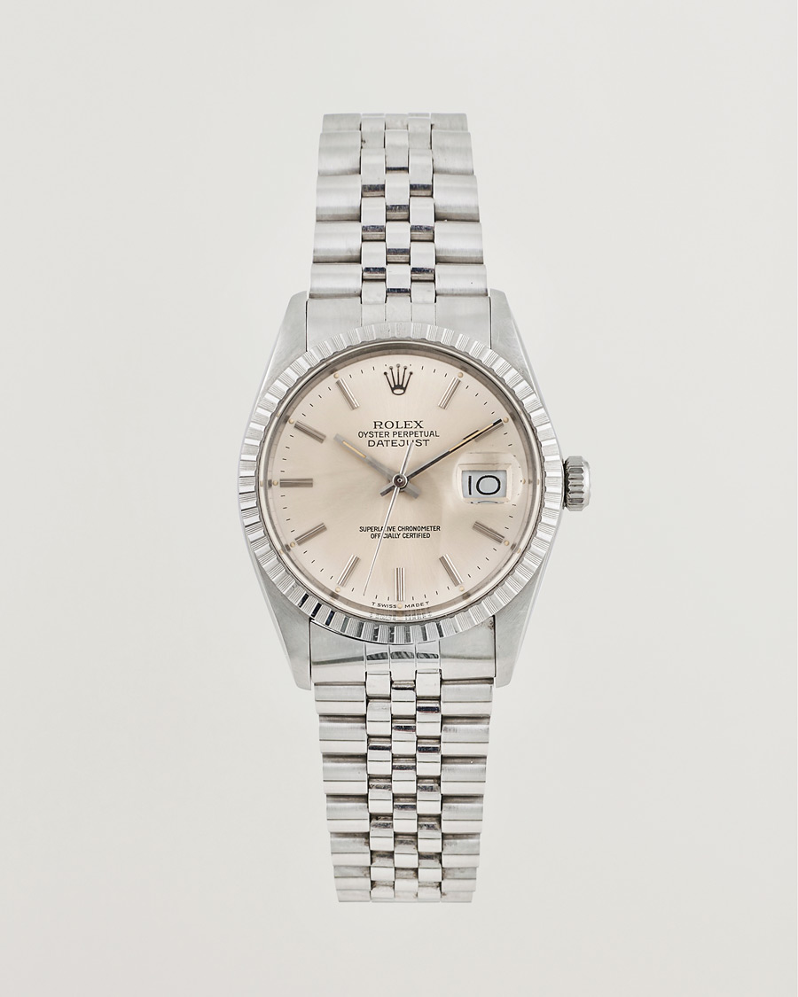 Men | Rolex Pre-Owned Datejust 16030 Silver | Rolex Pre-Owned | Datejust 16030 Silver