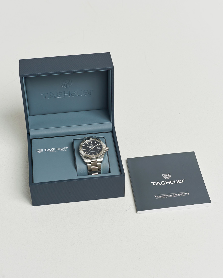 Men | Tag Heuer Pre-Owned Aquaracer 300M Caliber 5 Silver | Tag Heuer Pre-Owned | Aquaracer 300M Caliber 5 Silver