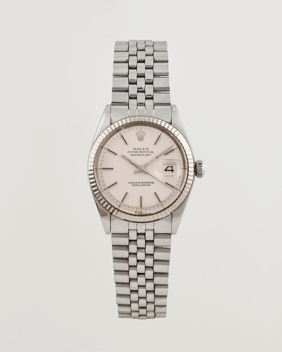 Men | Rolex Pre-Owned Datejust 1603 Silver | Rolex Pre-Owned | Datejust 1603 Silver