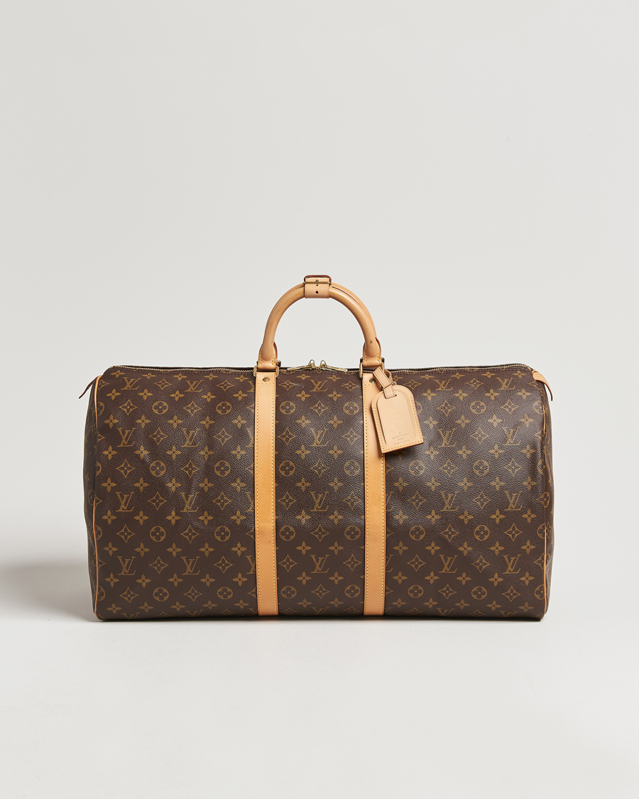 Men | Louis Vuitton Pre-Owned Keepall 55 Monogram | Louis Vuitton Pre-Owned | Keepall 55 Monogram