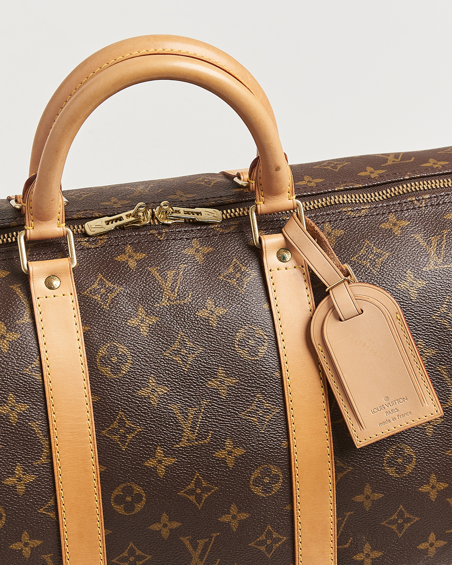 Men | Louis Vuitton Pre-Owned Keepall 55 Monogram | Louis Vuitton Pre-Owned | Keepall 55 Monogram