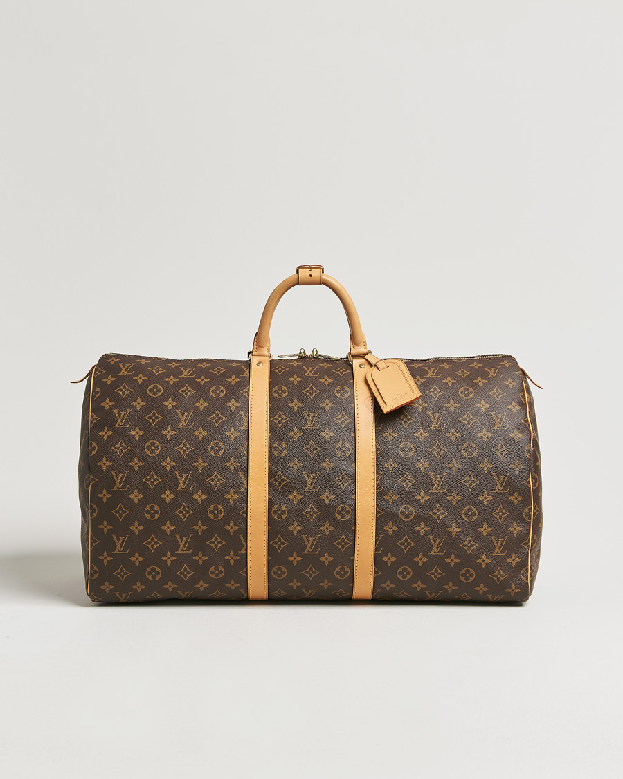 Men | Louis Vuitton Pre-Owned Keepall 55 Monogram | Louis Vuitton Pre-Owned | Keepall 55 Monogram