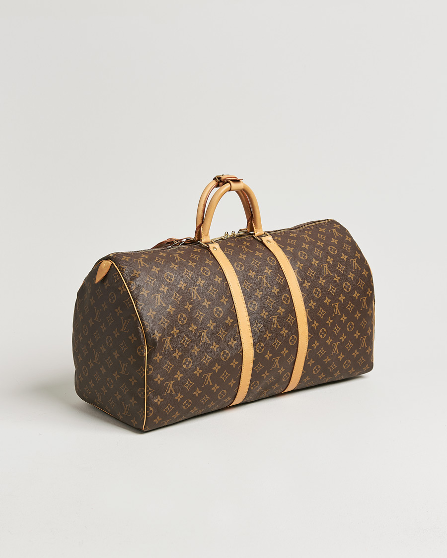 Men | Louis Vuitton Pre-Owned Keepall 55 Monogram | Louis Vuitton Pre-Owned | Keepall 55 Monogram