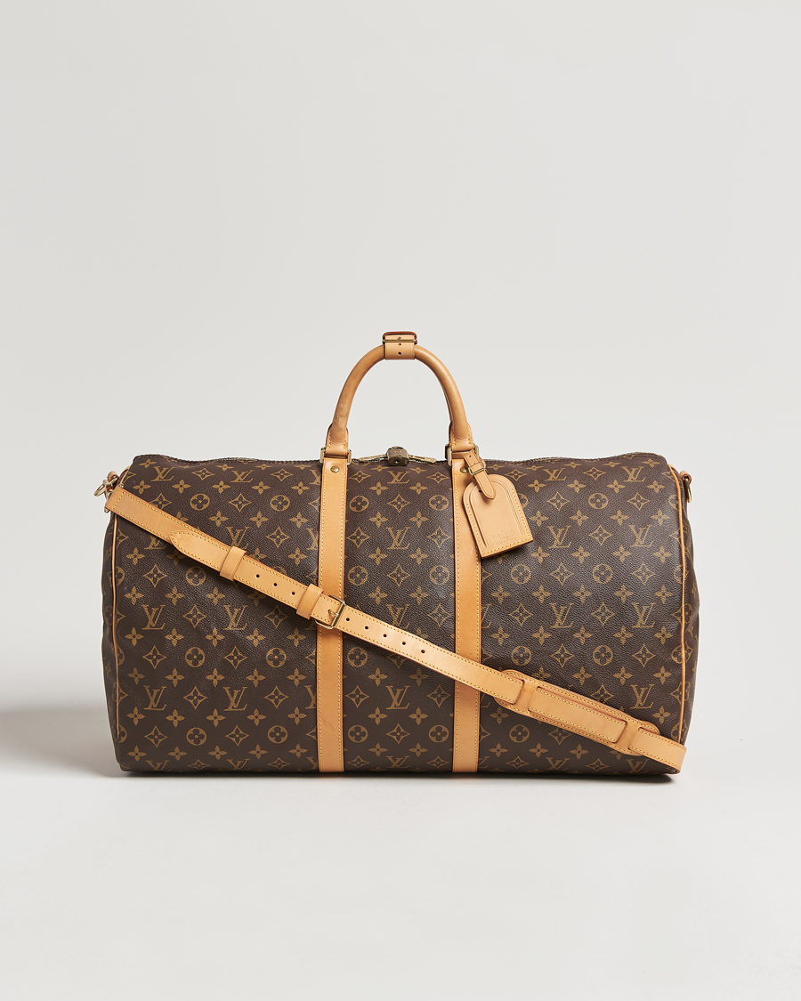 Men | Louis Vuitton Pre-Owned Keepall Bandoulière 55 Monogram | Louis Vuitton Pre-Owned | Keepall Bandoulière 55 Monogram