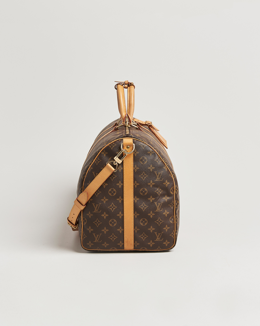 Men | Louis Vuitton Pre-Owned Keepall Bandoulière 55 Monogram | Louis Vuitton Pre-Owned | Keepall Bandoulière 55 Monogram