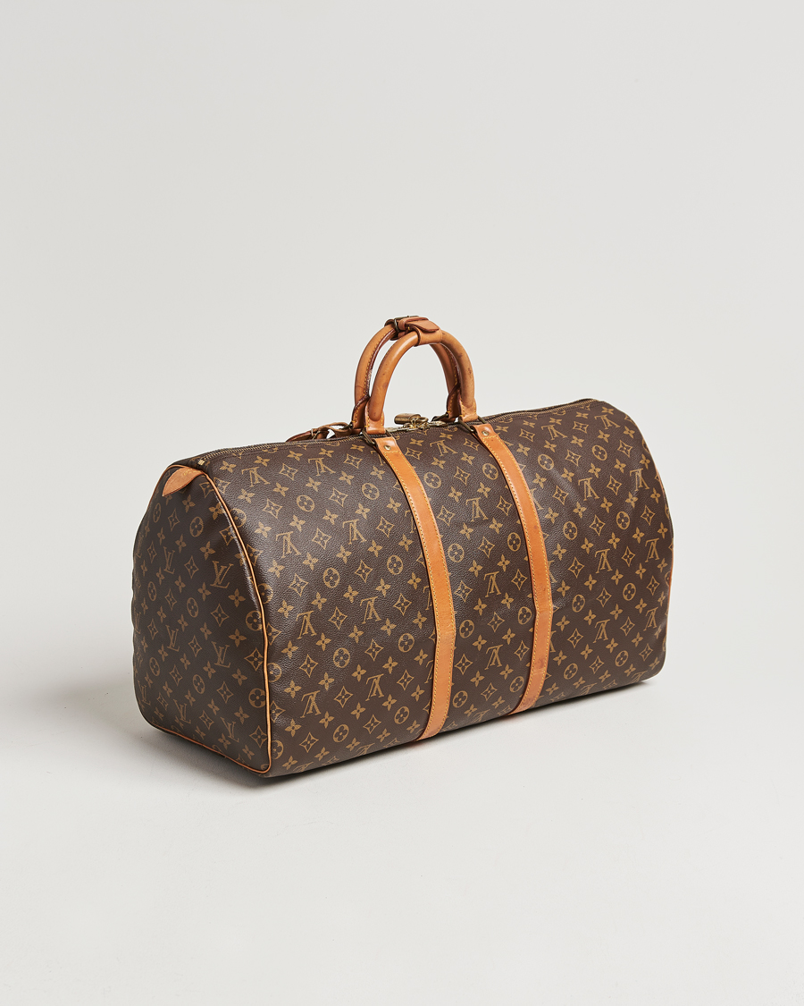 Men | Louis Vuitton Pre-Owned Keepall 55 Monogram | Louis Vuitton Pre-Owned | Keepall 55 Monogram