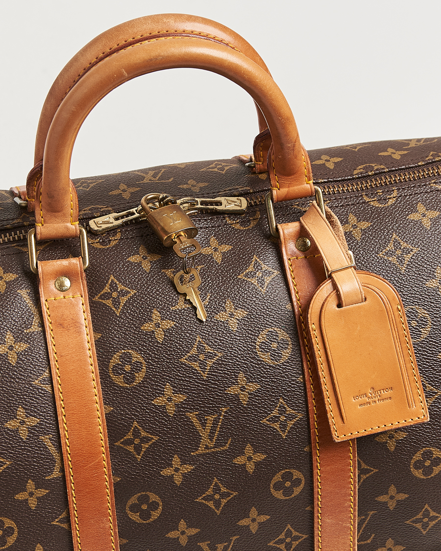 Men | Louis Vuitton Pre-Owned Keepall 55 Monogram | Louis Vuitton Pre-Owned | Keepall 55 Monogram