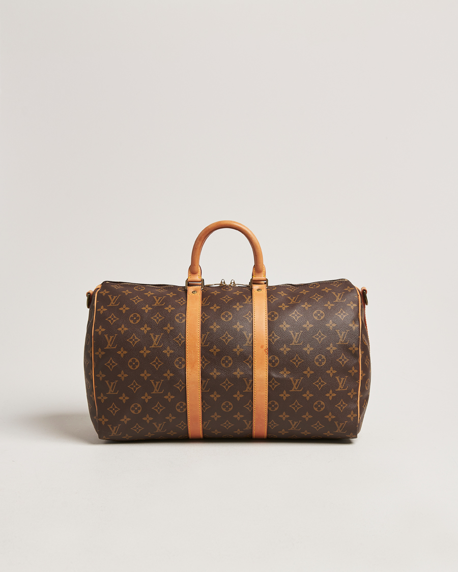Men | Louis Vuitton Pre-Owned Keepall Bandoulière 45 Monogram | Louis Vuitton Pre-Owned | Keepall Bandoulière 45 Monogram