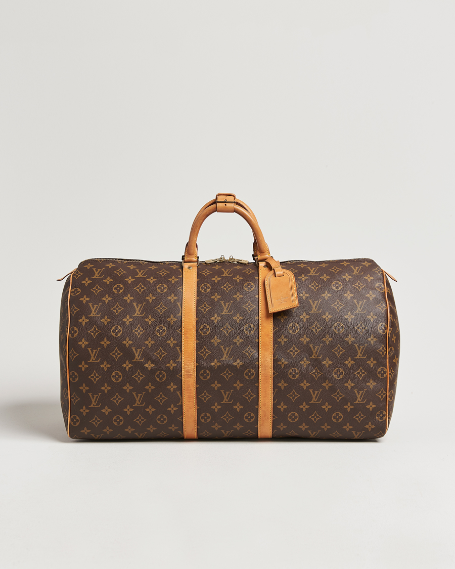 Men | Louis Vuitton Pre-Owned Keepall 55 Monogram | Louis Vuitton Pre-Owned | Keepall 55 Monogram