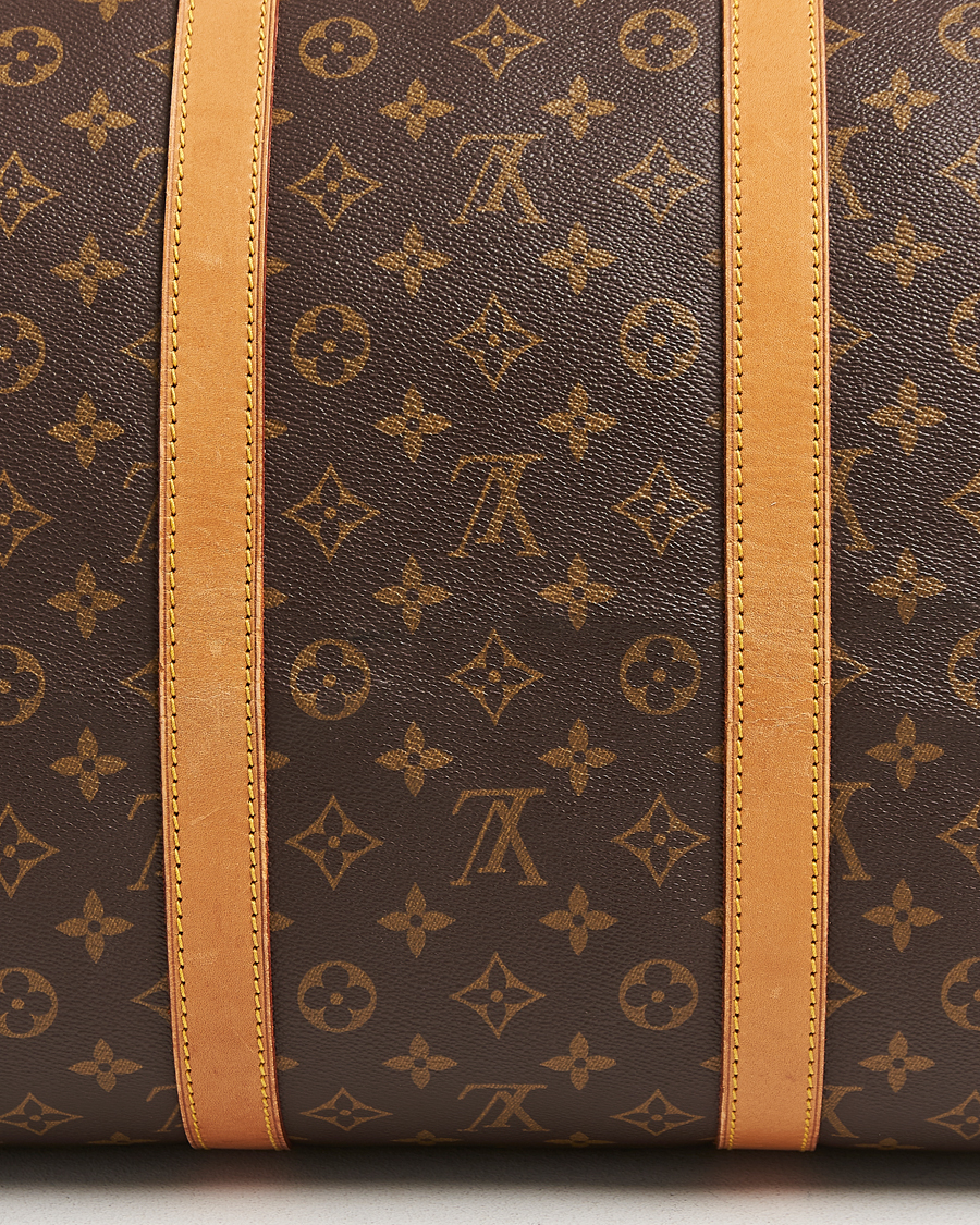 Men | Louis Vuitton Pre-Owned Keepall 55 Monogram | Louis Vuitton Pre-Owned | Keepall 55 Monogram