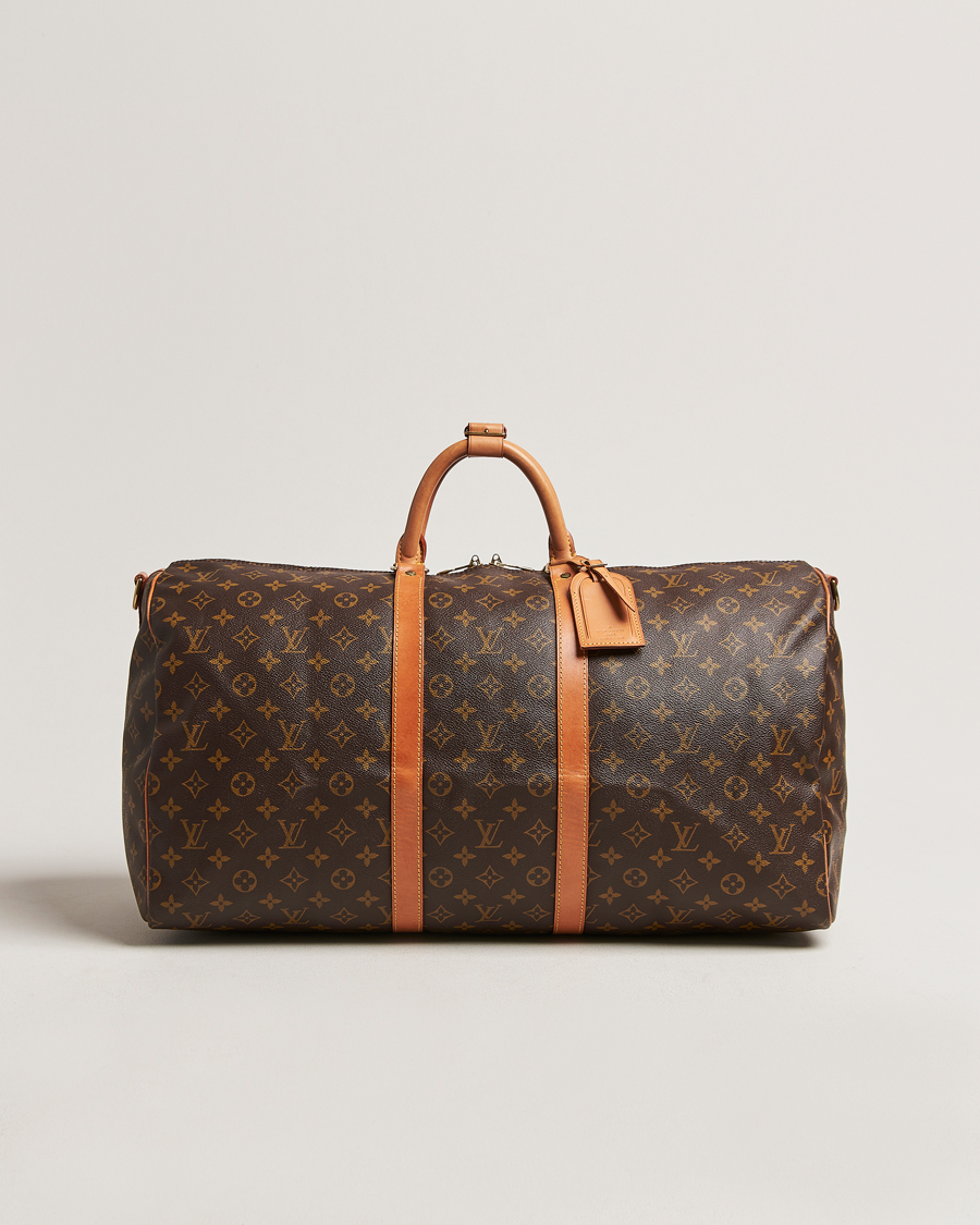 Men | Louis Vuitton Pre-Owned Keepall Bandoulière 55 Monogram | Louis Vuitton Pre-Owned | Keepall Bandoulière 55 Monogram