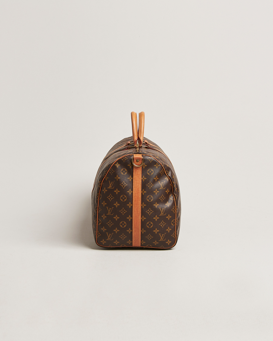 Men | Louis Vuitton Pre-Owned Keepall Bandoulière 55 Monogram | Louis Vuitton Pre-Owned | Keepall Bandoulière 55 Monogram