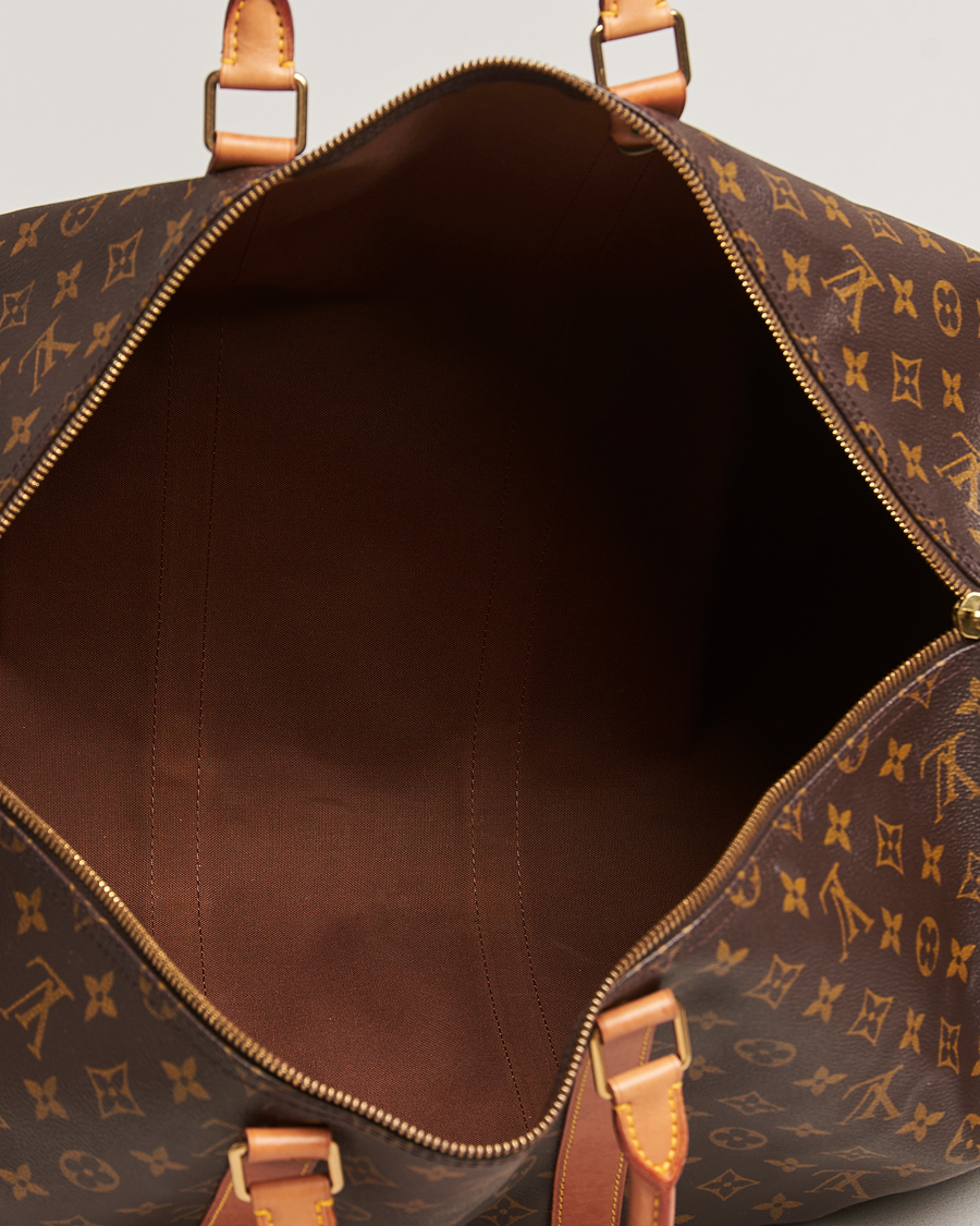 Men | Louis Vuitton Pre-Owned Keepall Bandoulière 55 Monogram | Louis Vuitton Pre-Owned | Keepall Bandoulière 55 Monogram