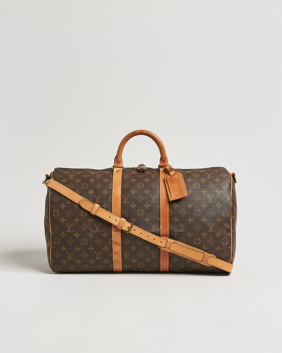 Men | Louis Vuitton Pre-Owned Keepall Bandoulière 50 Monogram | Louis Vuitton Pre-Owned | Keepall Bandoulière 50 Monogram