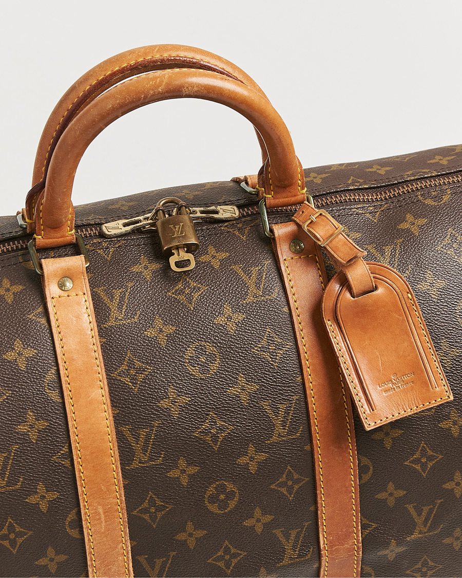 Men | Louis Vuitton Pre-Owned Keepall Bandoulière 50 Monogram | Louis Vuitton Pre-Owned | Keepall Bandoulière 50 Monogram