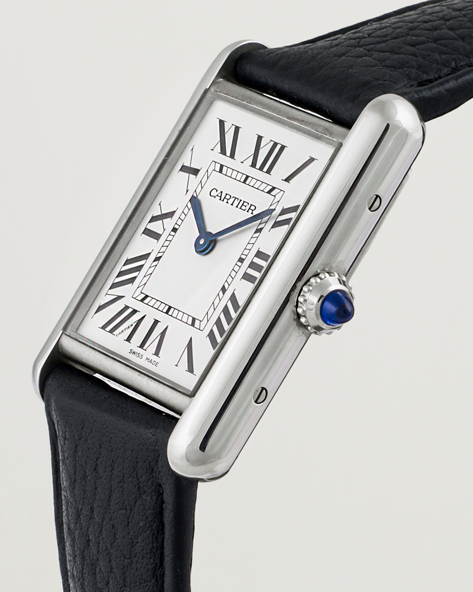 Men | Cartier Pre-Owned Tank Must Large Silver | Cartier Pre-Owned | Tank Must Large Silver