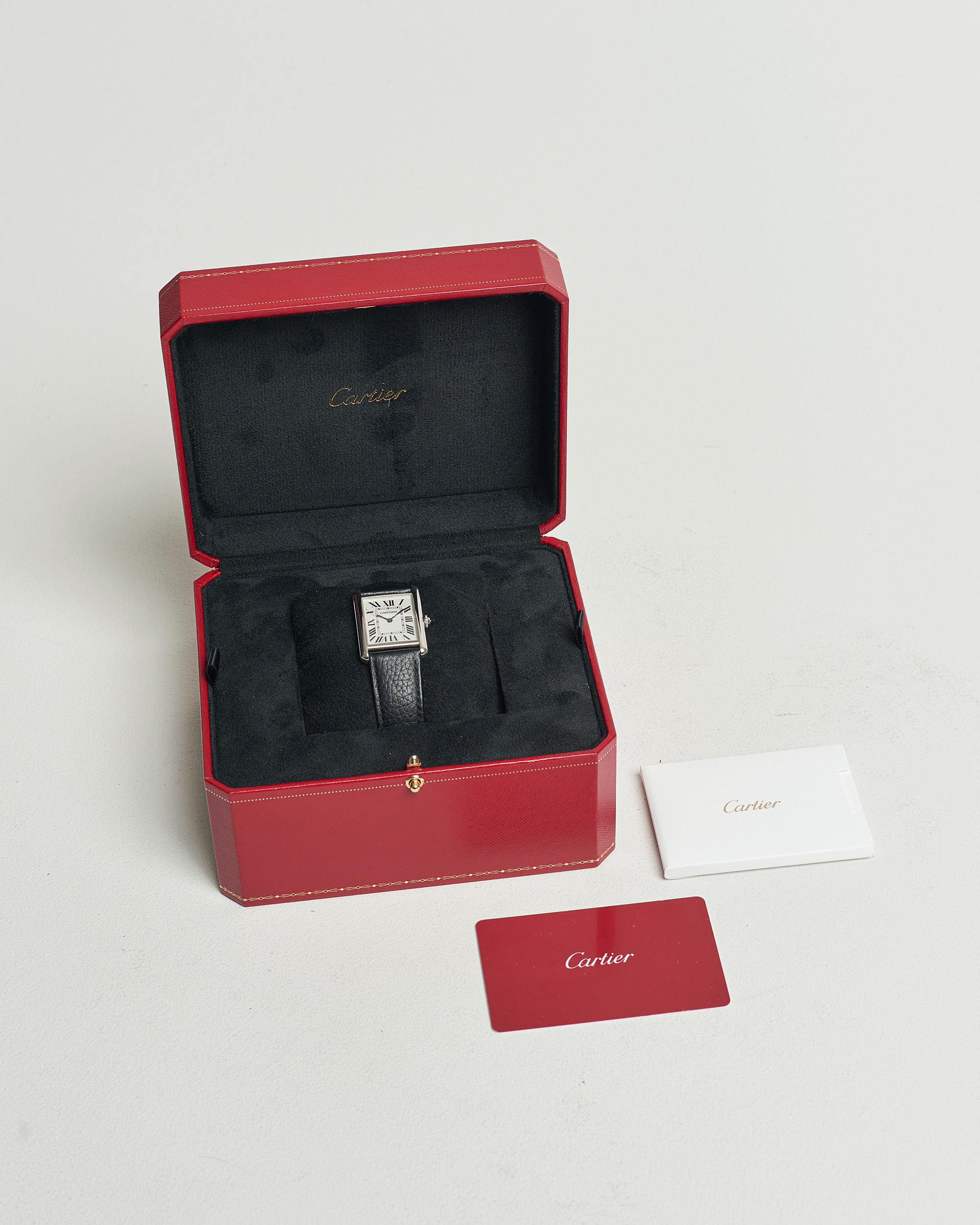 Men | Cartier Pre-Owned Tank Must Large Silver | Cartier Pre-Owned | Tank Must Large Silver